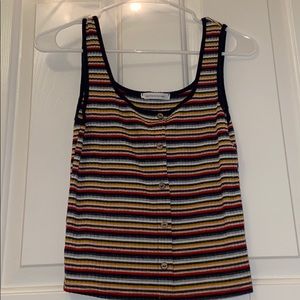 Super cute striped tank!